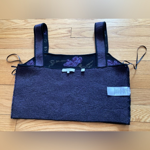 💜 EUC Vince Orchid cashmere & wool blend bralette tank top - Picture 11 of 14